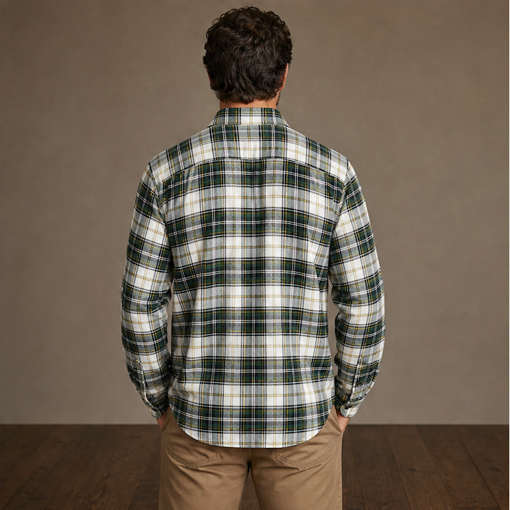 Green, Yellow, Cream Check