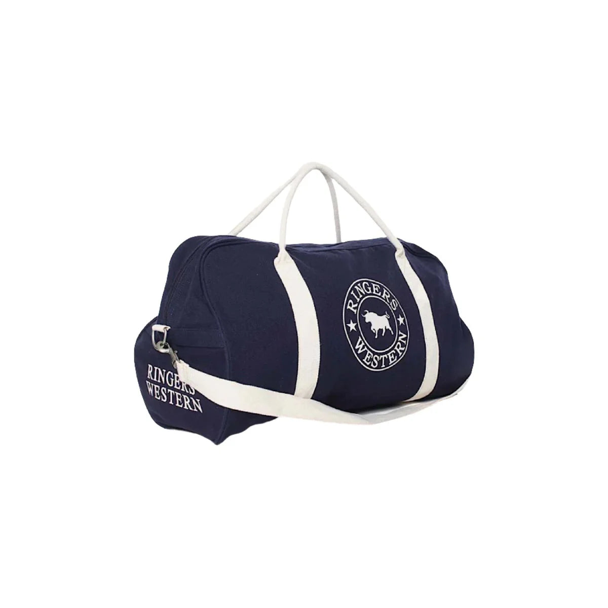 Ringers Western -  Gundagai Duffle Bag - Navy, durable canvas design for travel and storage.