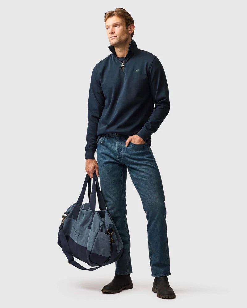 Rodd & Gunn - Gunn 14oz Quarter Zip Sweatshirt - Midnight