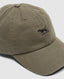Rodd & Gunn - The Gunn Cap - Rifle Green/Nero featuring Pointer Dog embroidery on heavy duty cotton twill.
