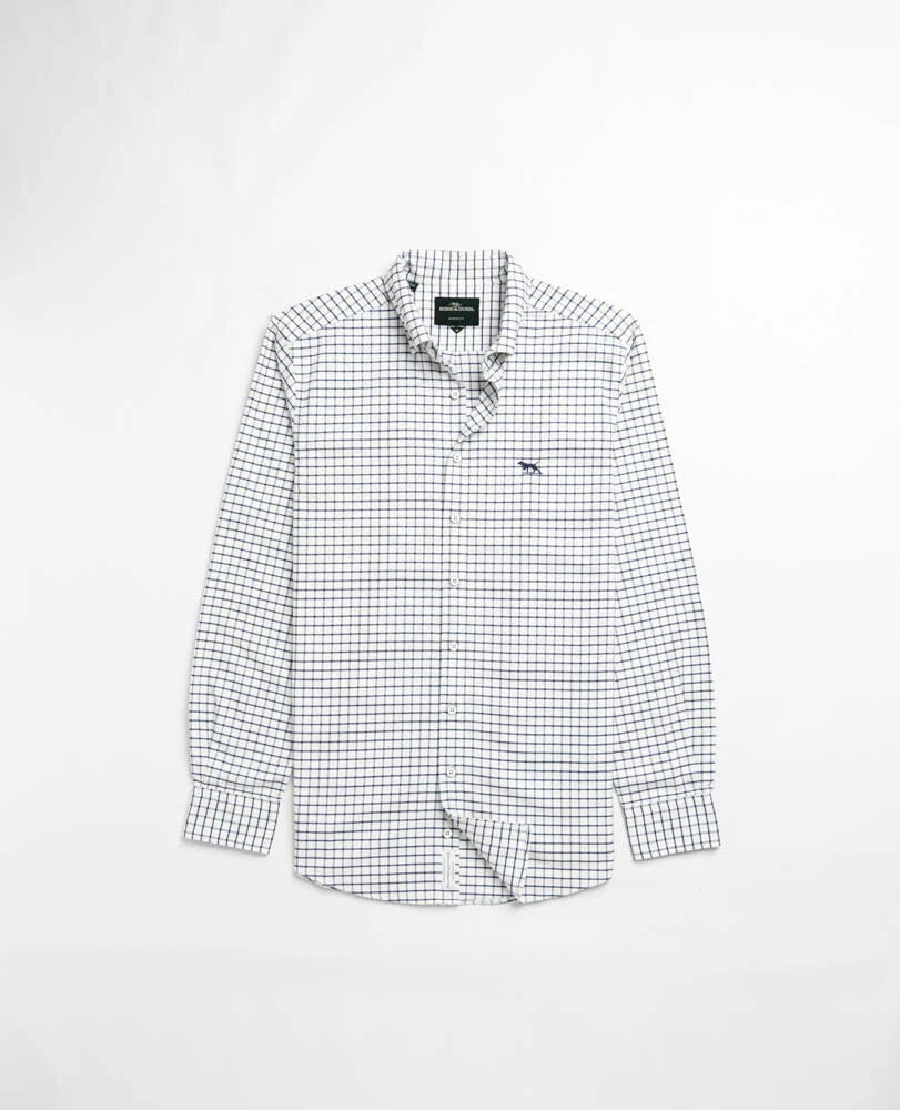 Rodd & Gunn - Gunn Oxford 3 Sports Fit - Check - Marine - MULTIBUY