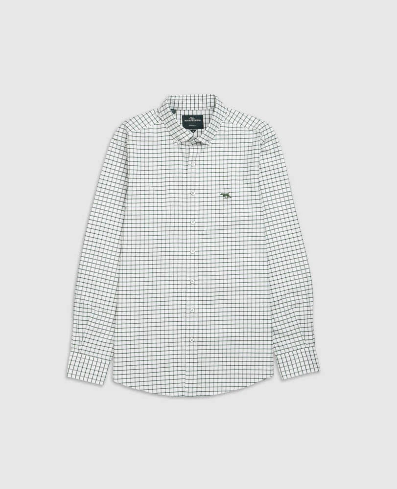 Rodd & Gunn - Gunn Oxford 3 Sports Fit - Check - Olive - MULTIBUY