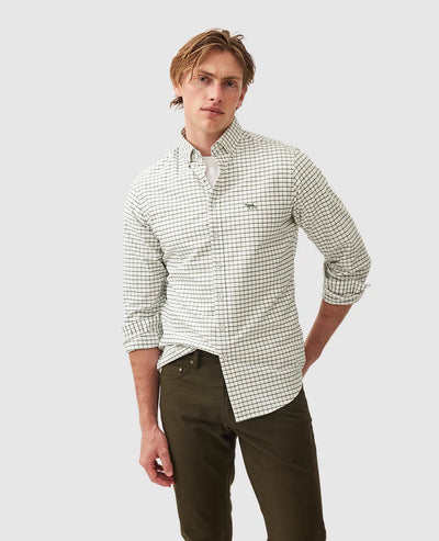 Rodd & Gunn - Gunn Oxford Shirt - Check - Fern