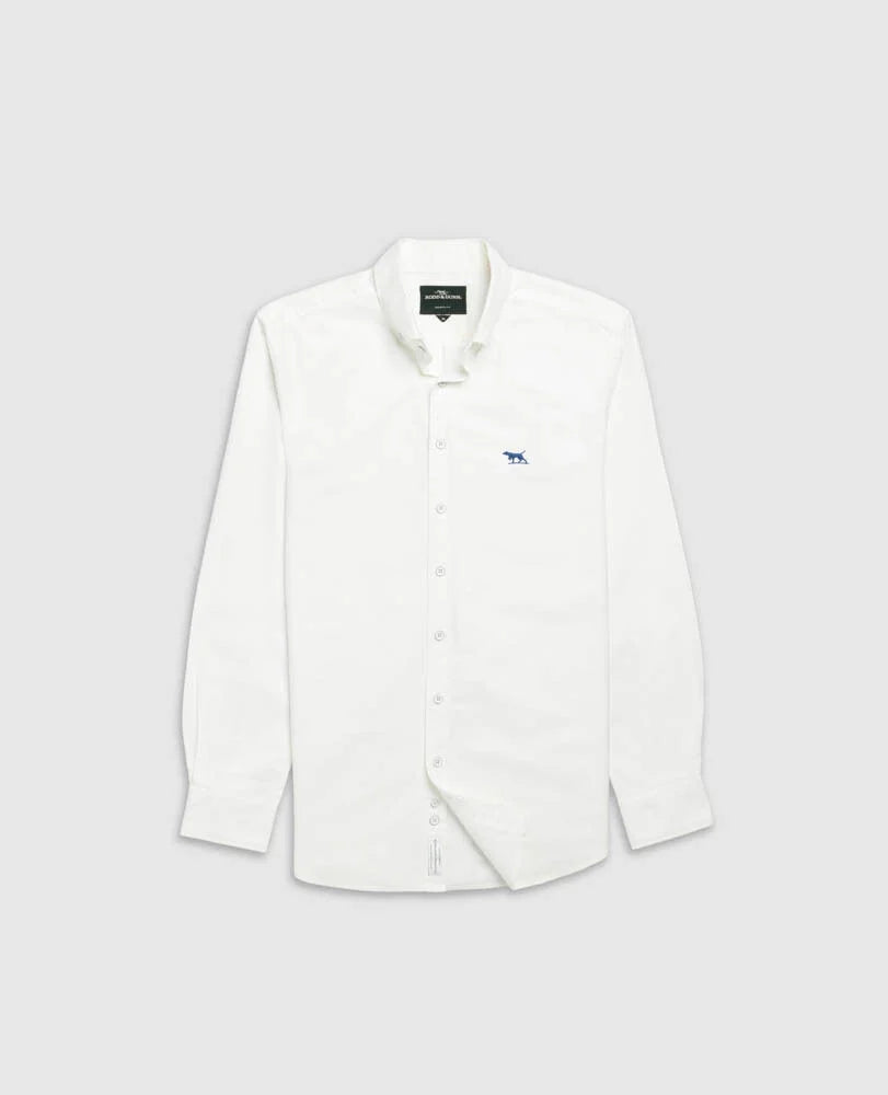 Rodd & Gunn - Gunn Oxford Shirt - Blanc - MULTIBUY