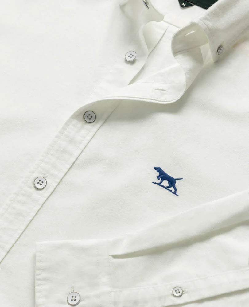 Rodd & Gunn - Gunn Oxford Shirt - Blanc - MULTIBUY