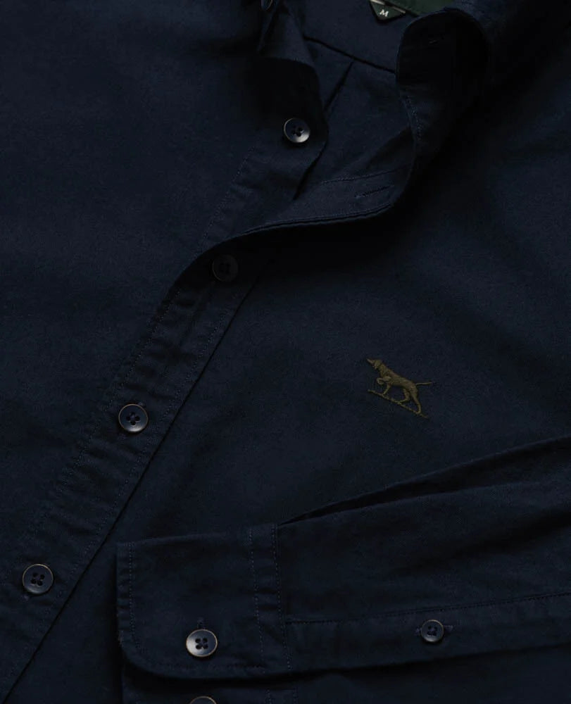Rodd & Gunn - Gunn Oxford Shirt - Ink - MULTIBUY