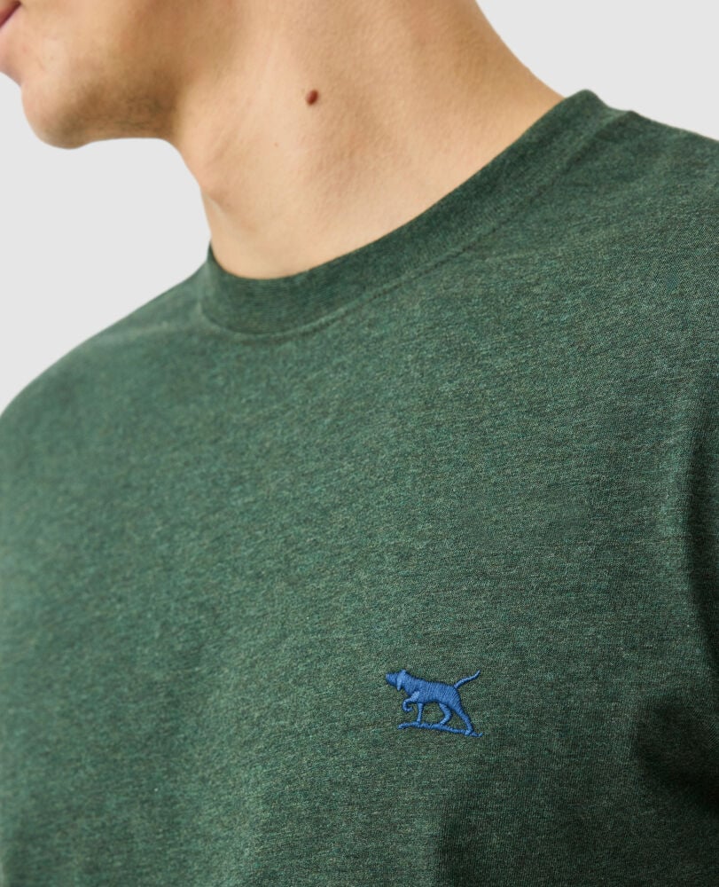 Rodd & Gunn - The Gunn T-Shirt 2.0 - Hunter Green - MULTIBUY featuring signature pointer embroidery.