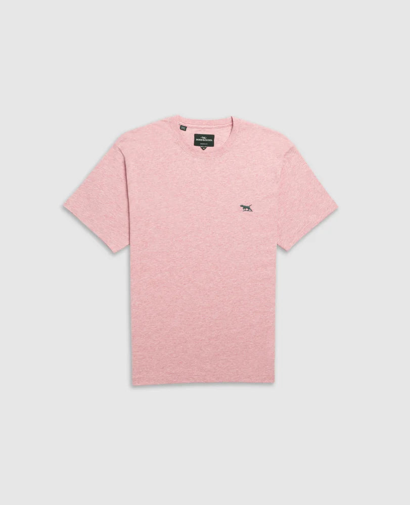 Rodd & Gunn - The Gunn T-Shirt 2.0 - Orchid - MULTIBUY - pink crew neck T-shirt with signature embroidery.