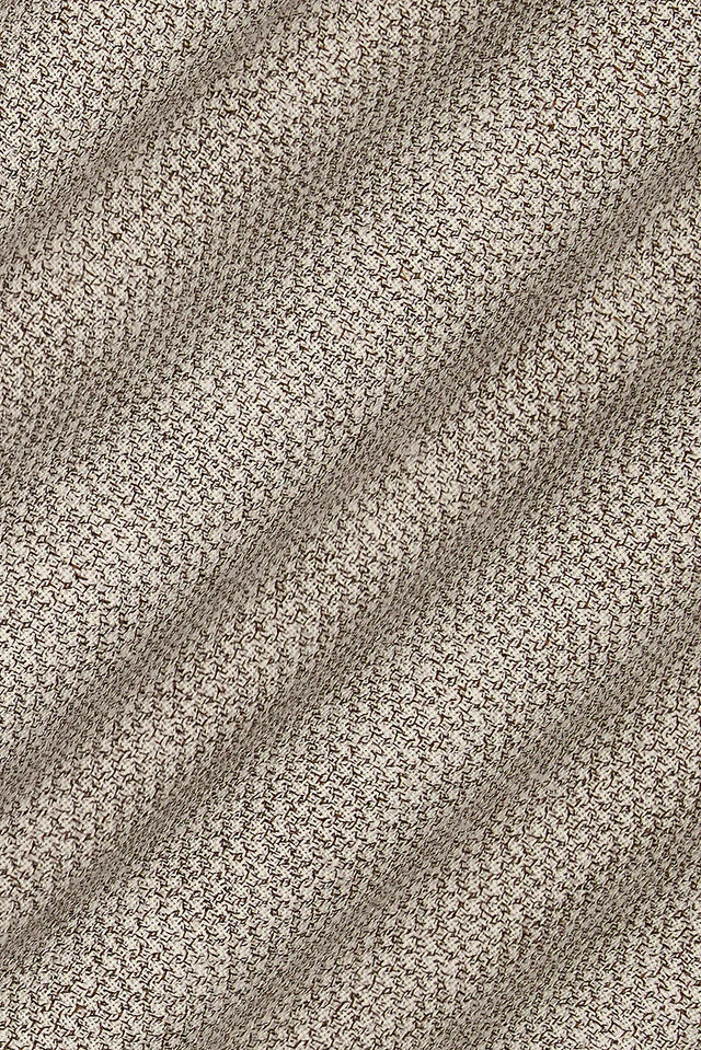 Textured fabric swatch featuring a light brown weave for M.J.Bale - Hailwood Jacket - Light Brown.