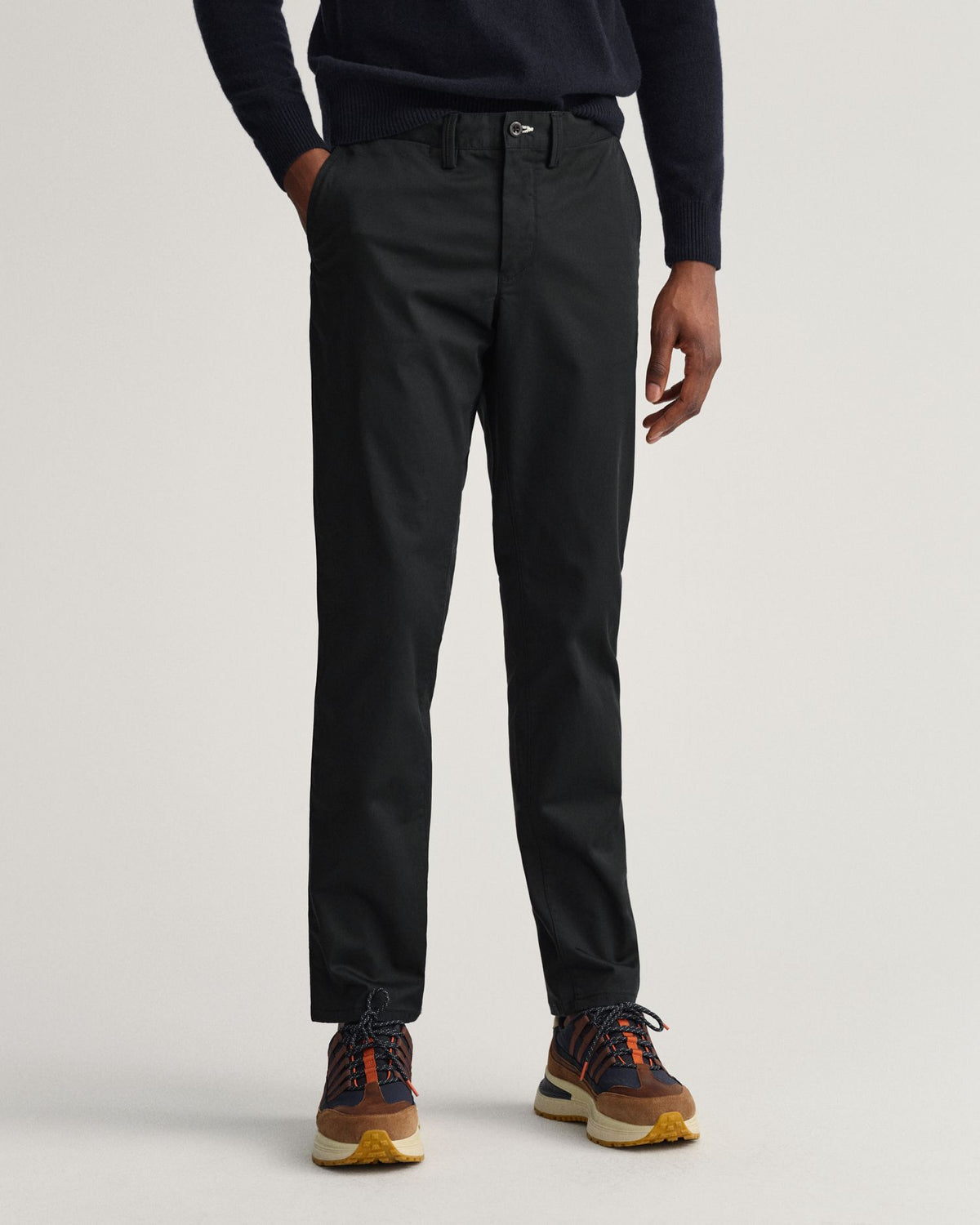 GANT - Hallden Slim Fit Twill Chino - Dark Khaki | Navy | Black