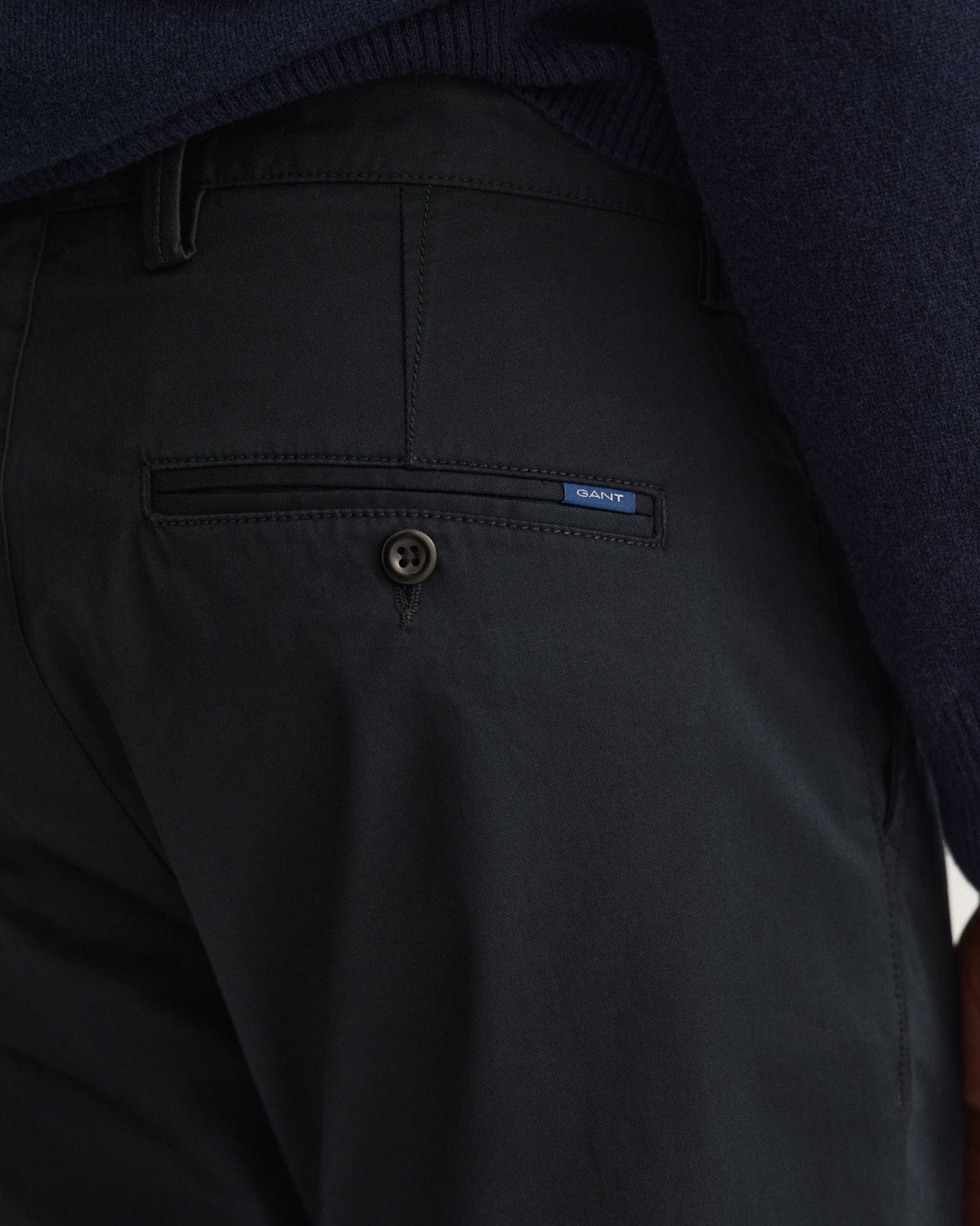 Gant - Hallden Slim Fit Twill Chino - Black