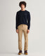 GANT - Hallden Slim Fit Twill Chino - Dark Khaki | Navy | Black
