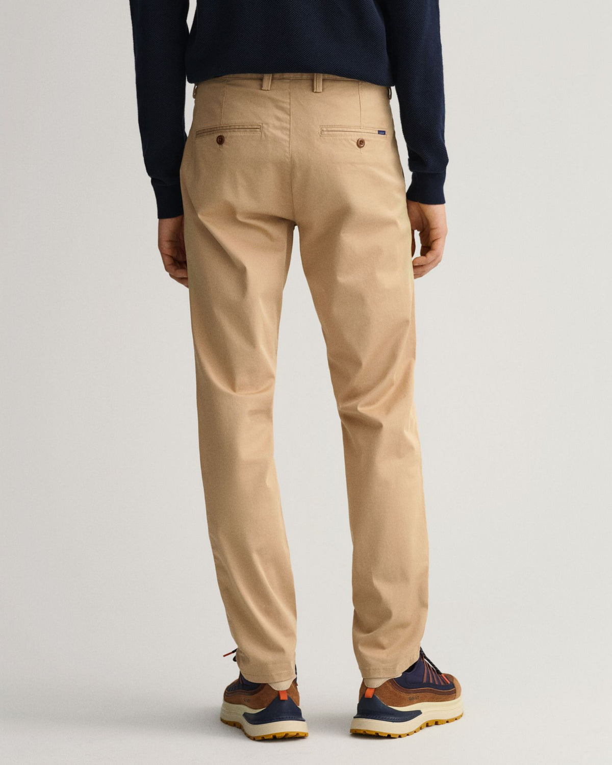 GANT - Hallden Slim Fit Twill Chino - Dark Khaki | Navy | Black