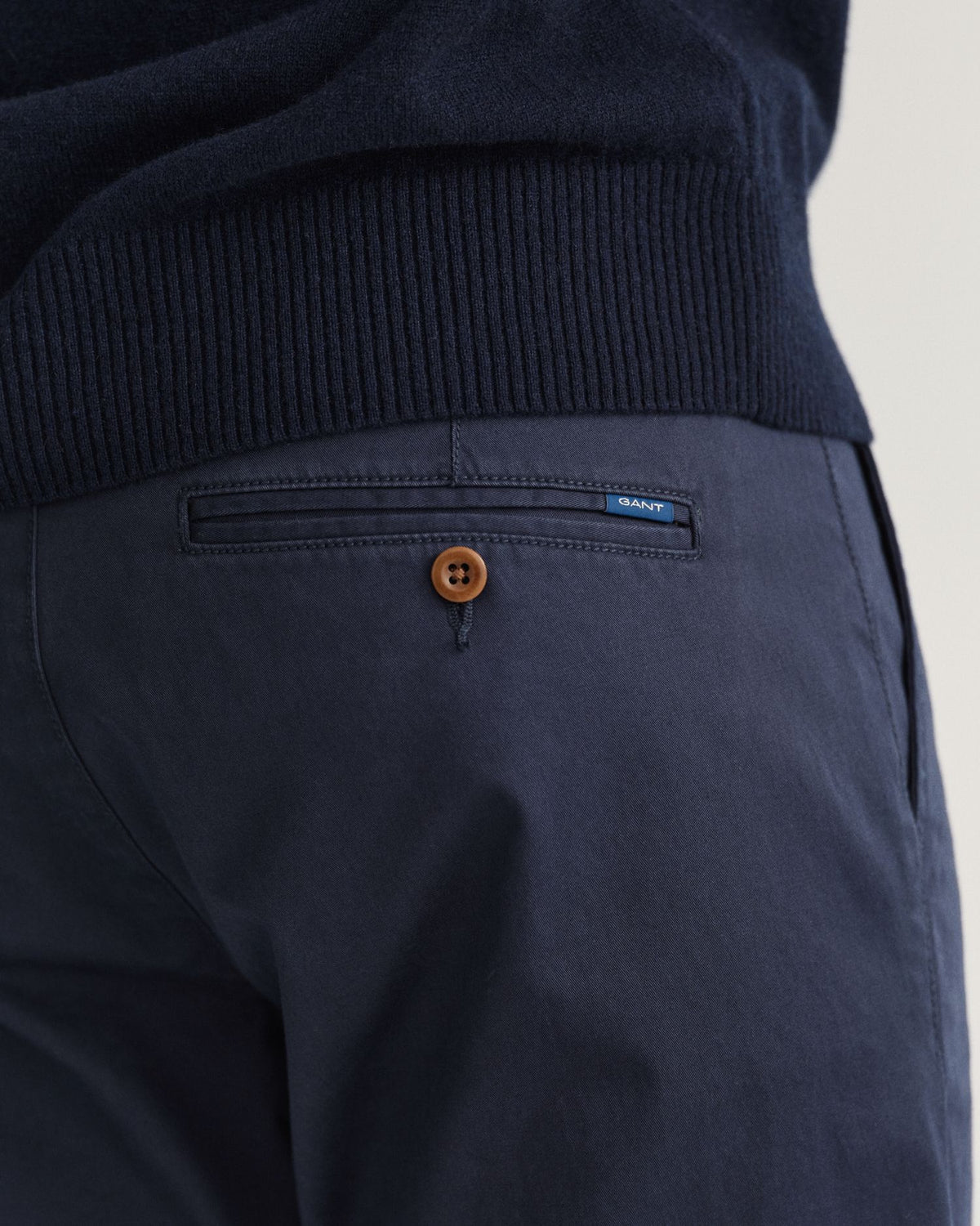 Gant - Hallden Slim Fit Twill Chino - Navy marine