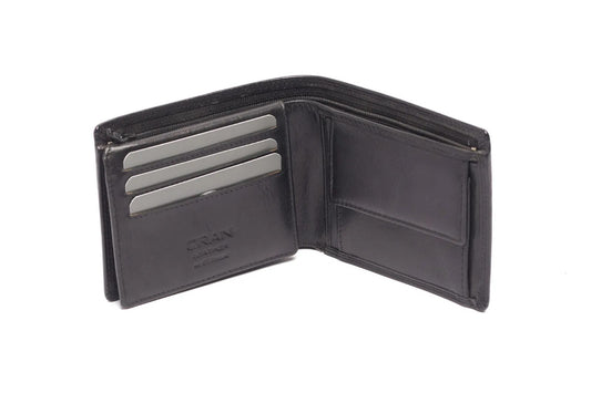 Oran Leather - Hamburg Wallet - Black