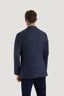 M.J. Bale - Hannigan Jacket - Navy, back view showcasing its tailored design and elegant fit.
