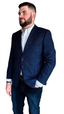 Cambridge Clothing - Hawthorn Wool Blend Jacket - Navy