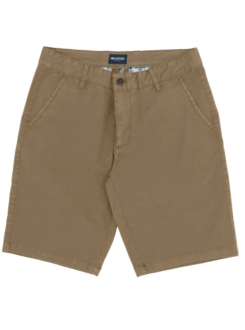 Hechter - Lucas Stretch Cotton Short - Sand Camel
