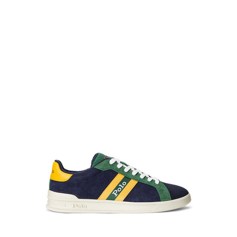 Polo Ralph Lauren - Heritage Court II - High Top Lace Sneakers - Colorblock (Navy)