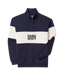 R.M.Williams - Heritage Quarter Zip Sweatshirt - Navy & Cream