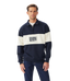 R.M.Williams - Heritage Quarter Zip Sweatshirt - Navy & Cream