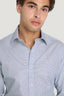 M.J. Bale - Hewitt Shirt - Dobby Weave - Navy