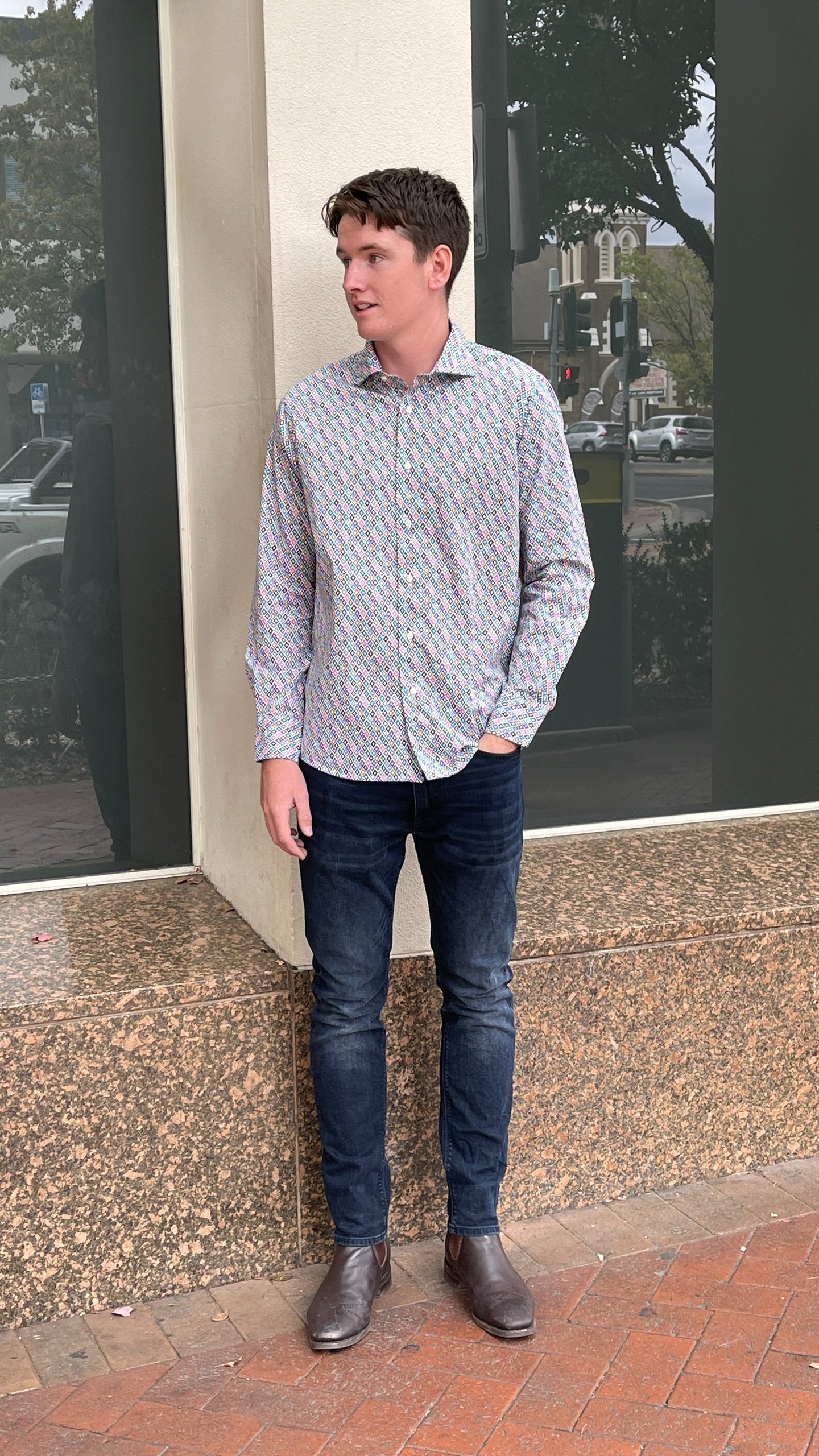 Altemflower - Diamond Shirt - Multicolour