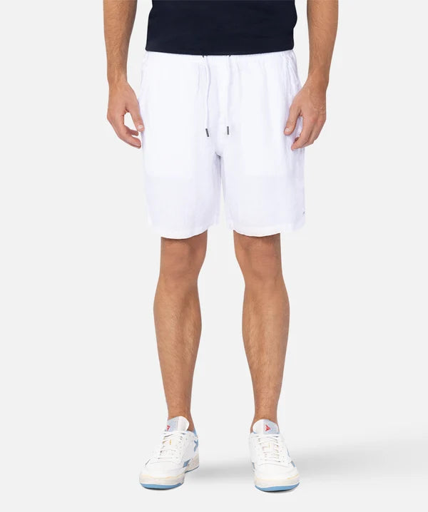Industrie - Marina Linen Short - White