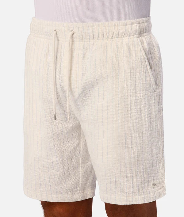 Industrie - Monterrey Stripe Short - Off White Sky