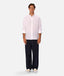 Industrie - St Martins Long Sleeve Linen Shirt - Winter White