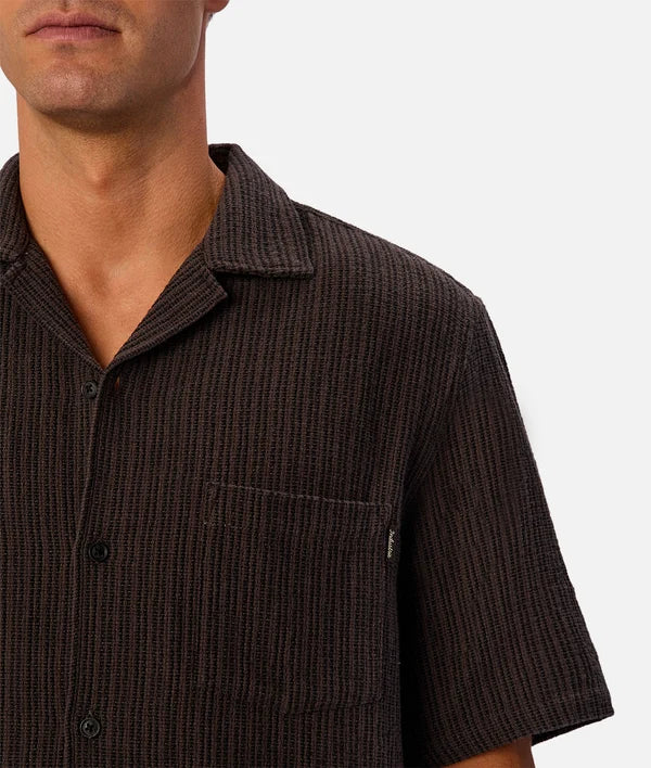 Industrie - Short Sleeve - Matera Shirt - Black Umber
