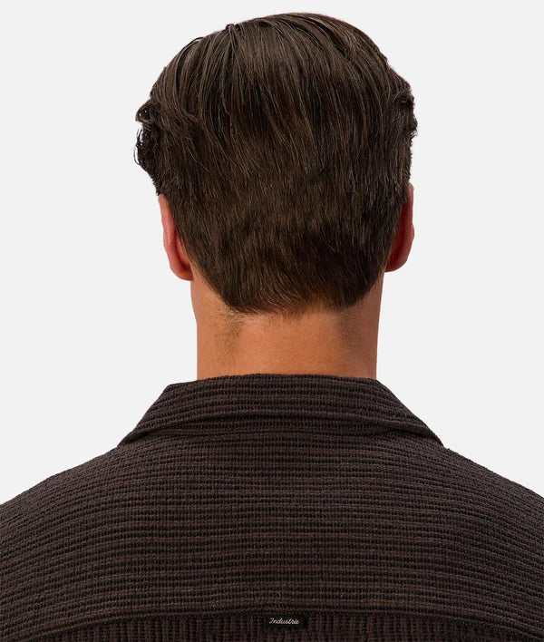 Industrie - Short Sleeve - Matera Shirt - Black Umber