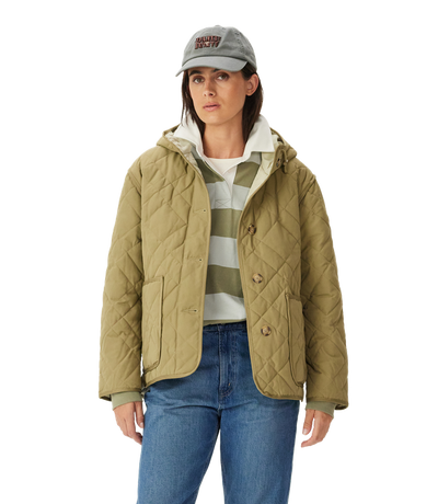 R.M.Williams - Ikara Quilted Jacket - Moss 