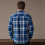 Indigo, Navy, White Check