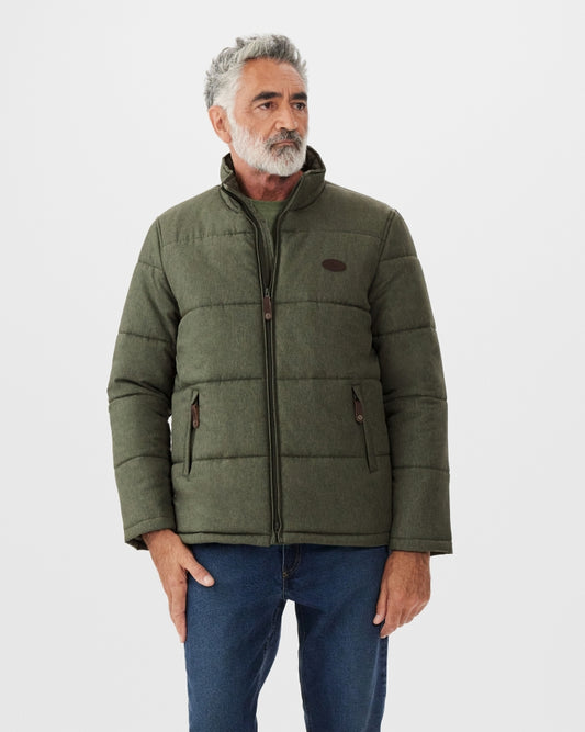 R.M.Williams - Patterson Creek Jacket - Green Marle