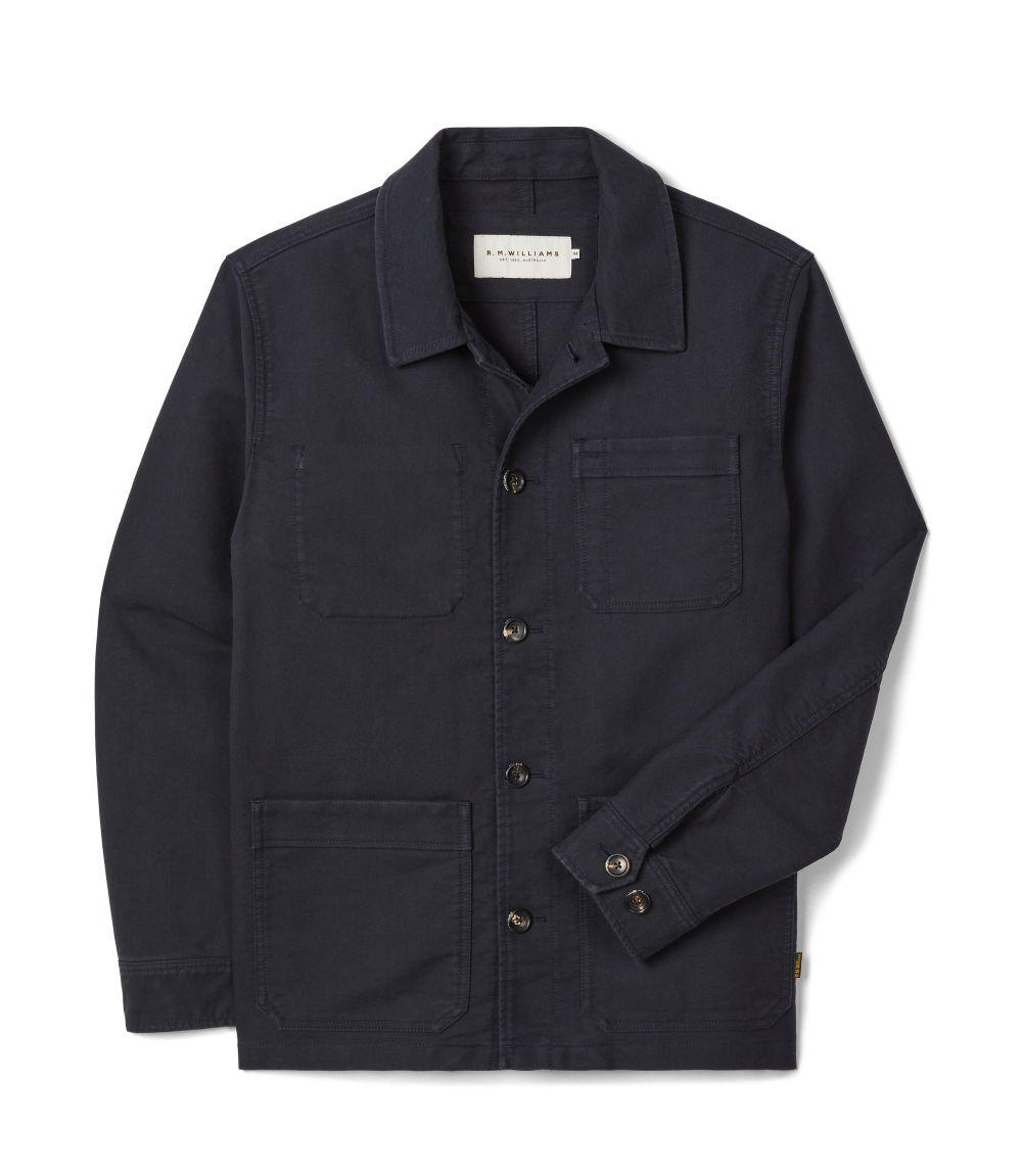 R.M.Williams - Hedley Moleskin Jacket - Ink