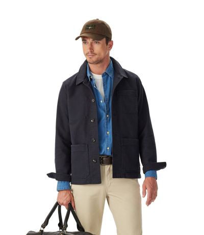 R.M.Williams - Hedley Moleskin Jacket - Ink