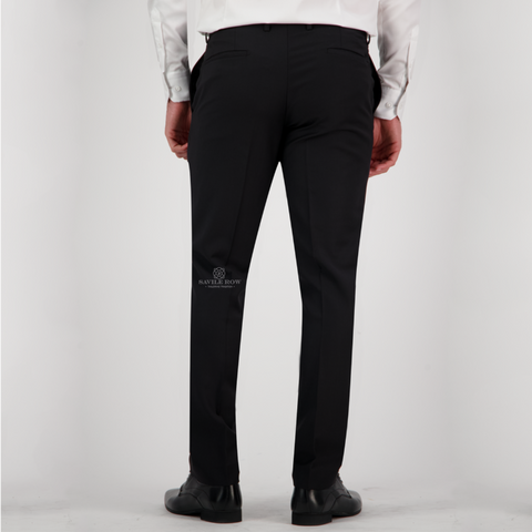 Savile Row - Jesse Merino Wool Trouse - Black