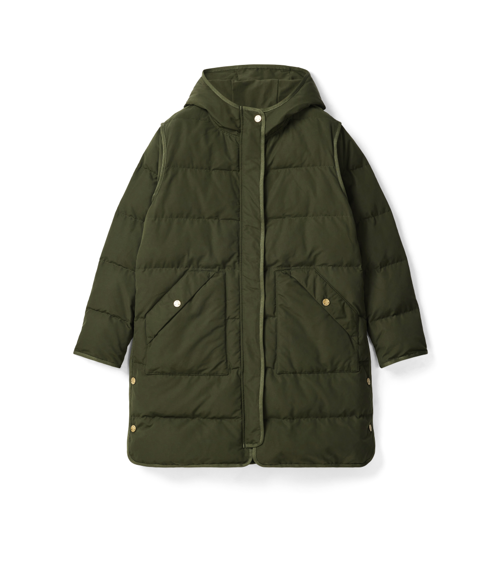 R.M.Williams - Women's Lawson Padded Coat - Loden