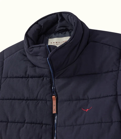 R.M. Williams - Patterson Creek Vest - Navy (Winter 2024)