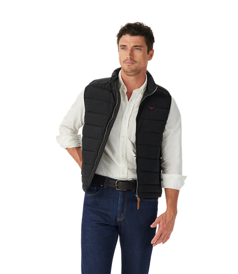 R.M.Williams - Rydal Padded Vest - Black 