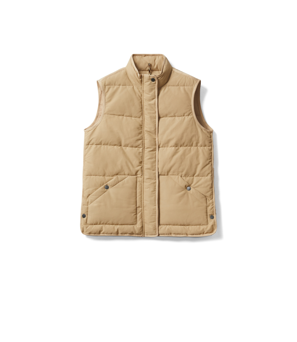 R.M.Williams - Beechwood Padded Vest - Straw