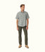 R.M.Williams - Johnson Short Sleeve Shirt - Check - Olive
