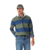R.M.Williams - Jones Stripe Rugby - Ensign Blue/Spruce Green