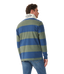 R.M.Williams - Jones Stripe Rugby - Ensign Blue/Spruce Green