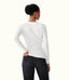 Heritage Rib Henley - Long Sleeve T-Shirt - White
