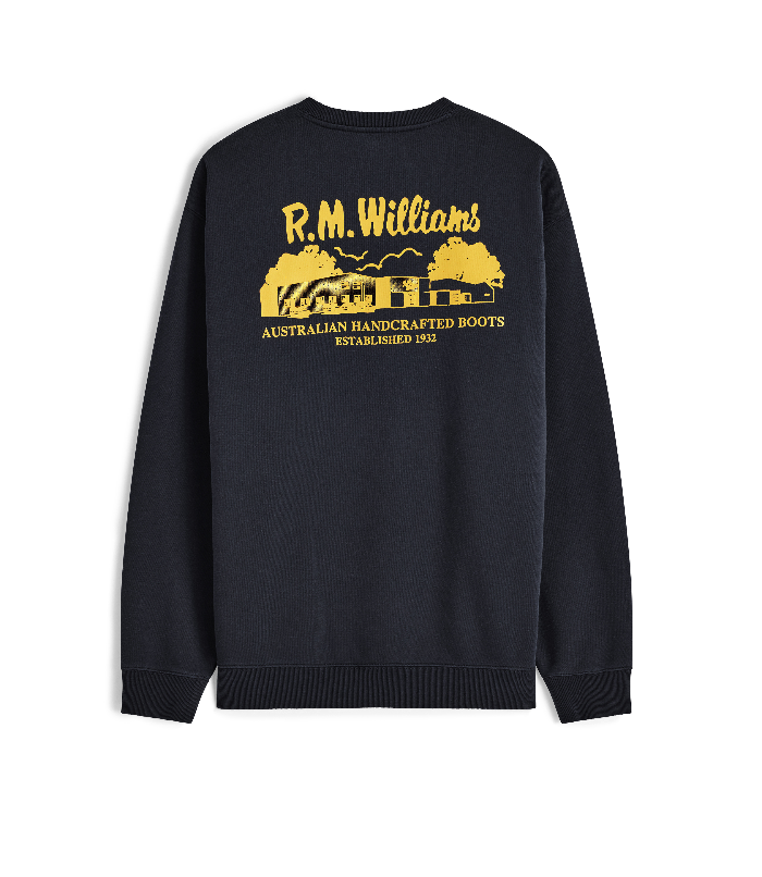 R.M.Williams - Workshop crew sweatshirt - Navy