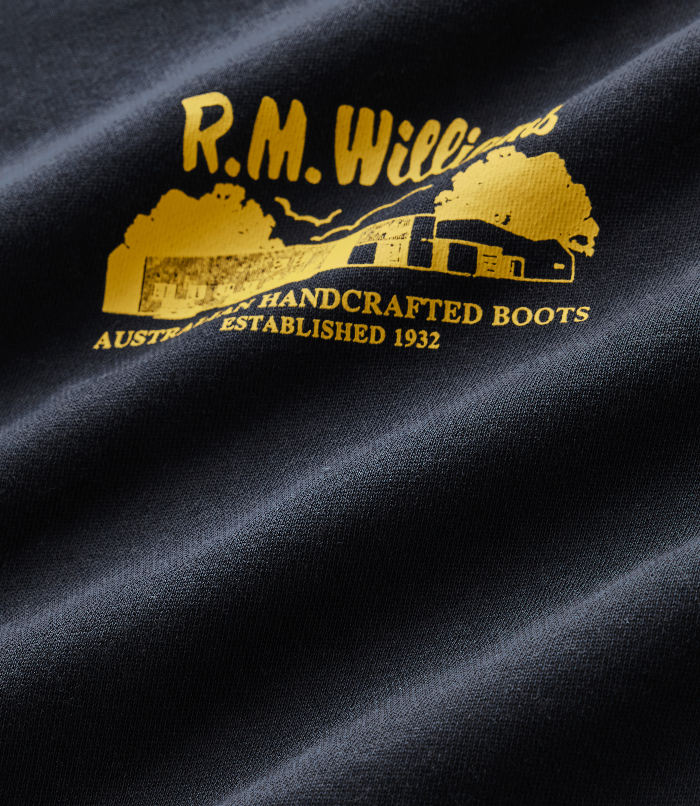 R.M.Williams - Workshop crew sweatshirt - Navy