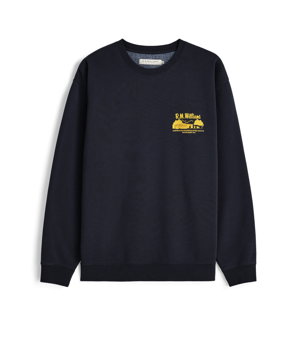 R.M.Williams - Workshop crew sweatshirt - Navy