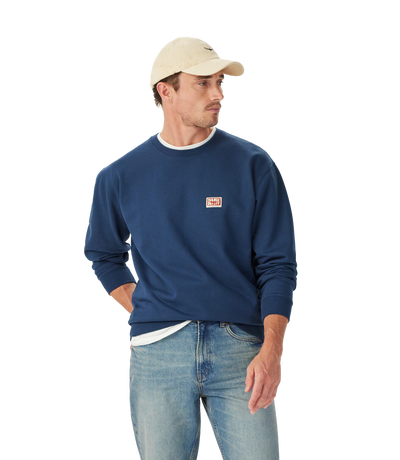 R.M.Williams - Branded Crew Sweatshirt - Vintage Blue
